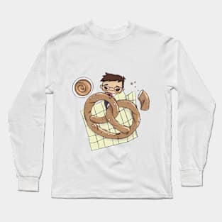 Pretzels anyone? Long Sleeve T-Shirt